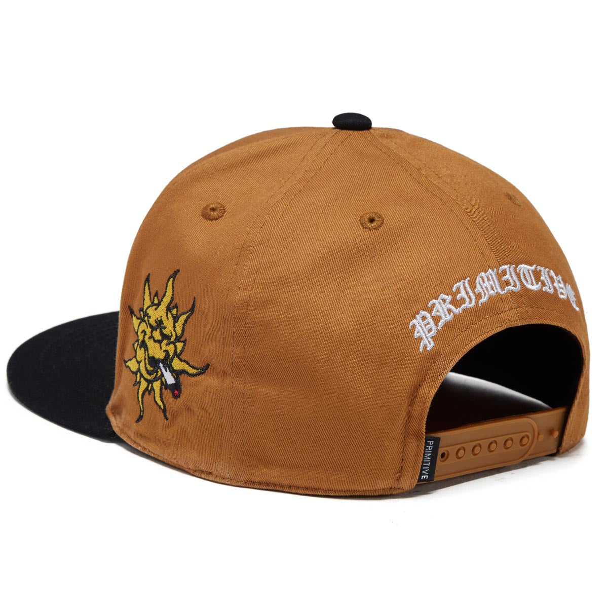 Primitive Burnt Snapback Hat - Brown image 2