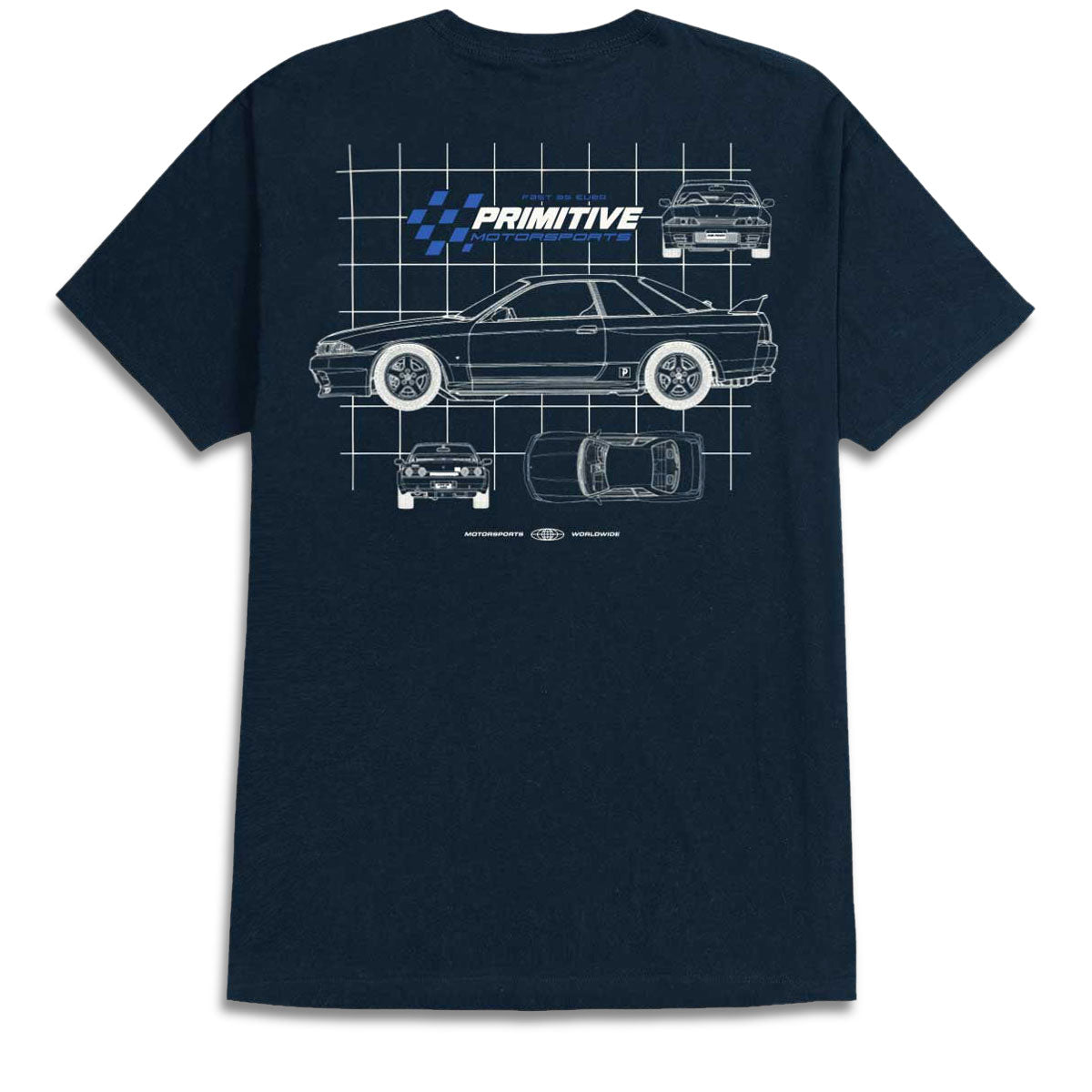 Primitive Specs T-Shirt - Navy image 1