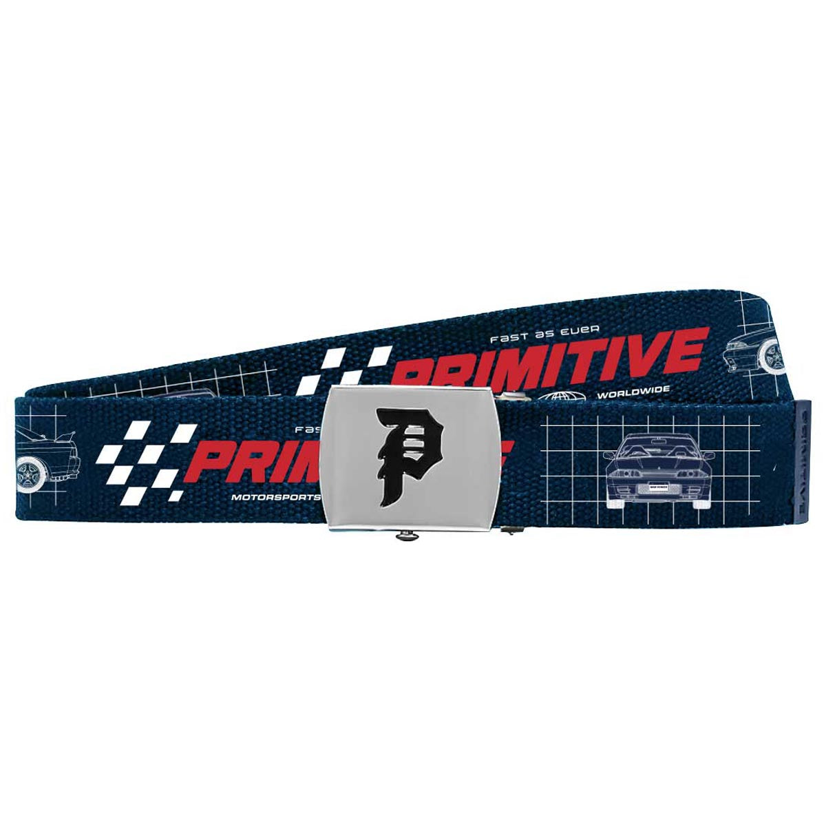 Primitive Specs Web Belt - Navy image 1