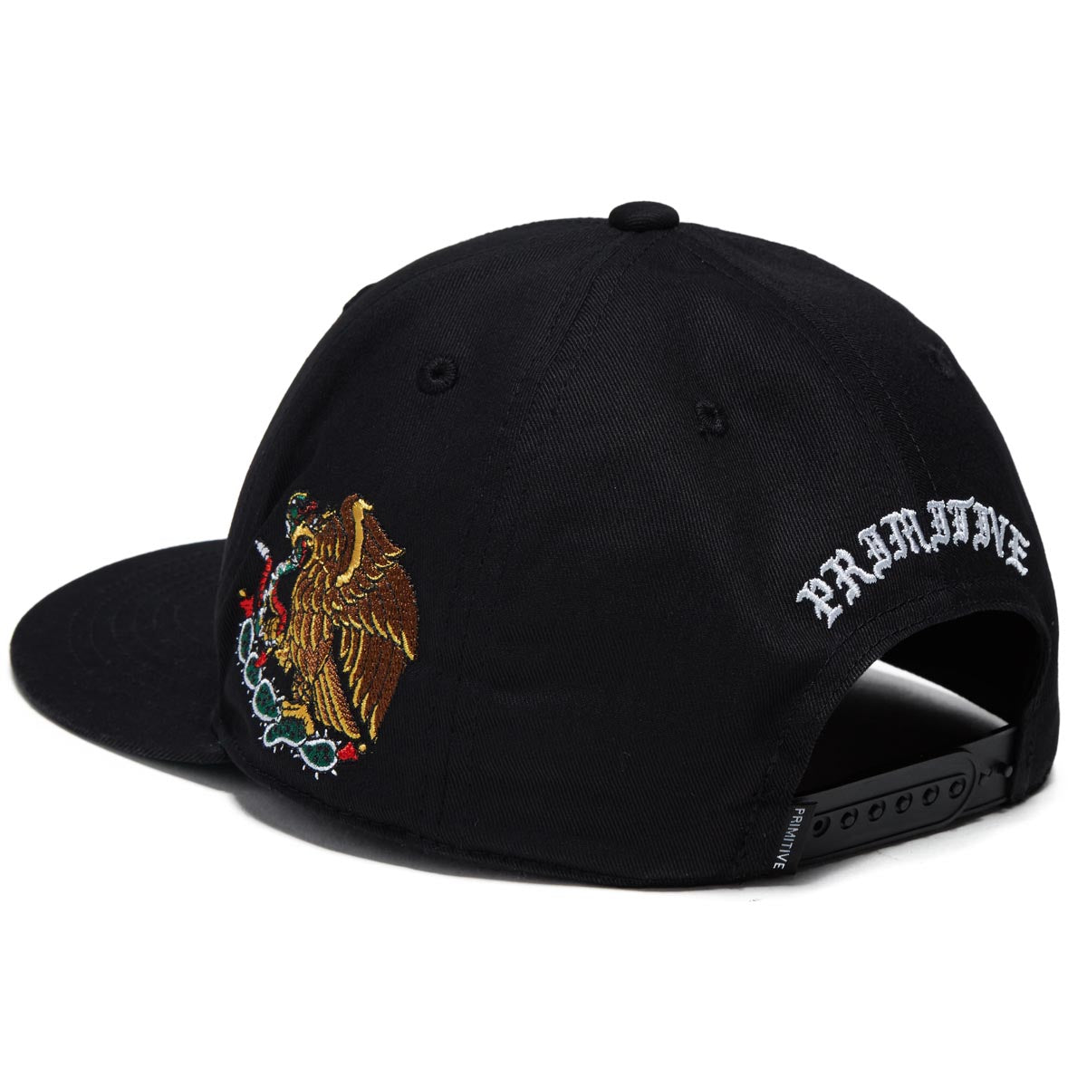 Primitive Por Vida Snapback Hat - Black image 2