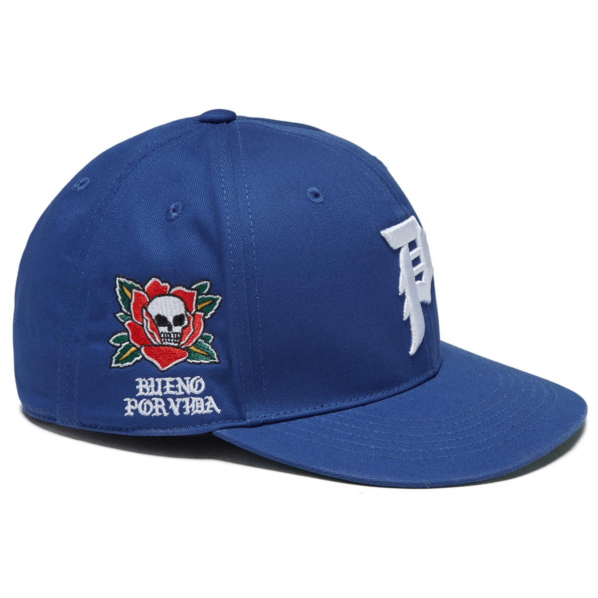 Primitive Por Vida Snapback Hat - Blue image 3