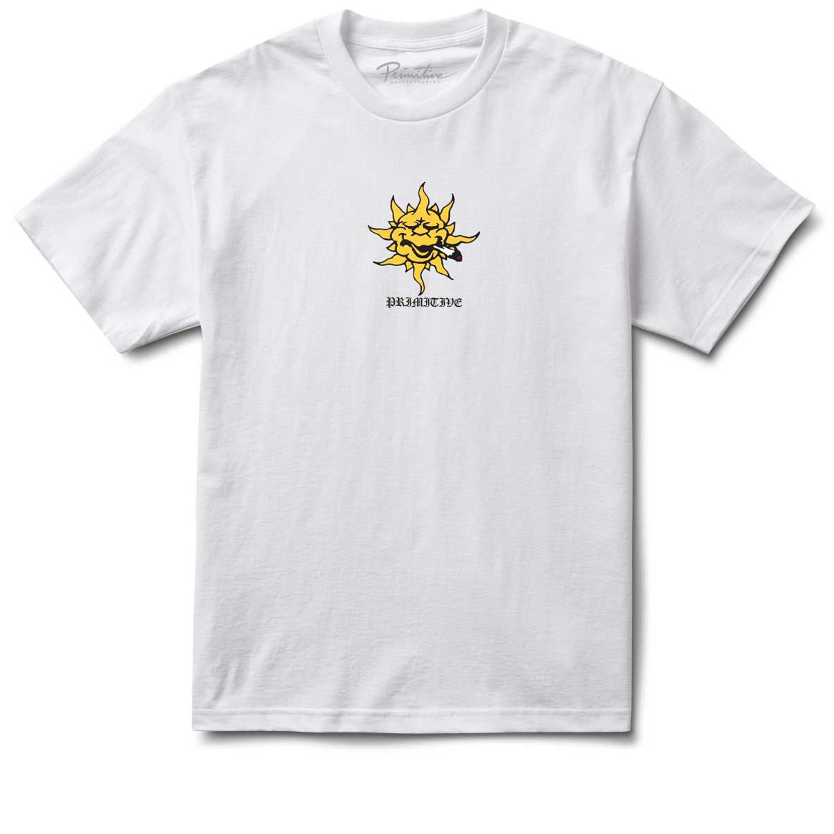 Primitive Burnt Heavyweight T-Shirt - White image 1