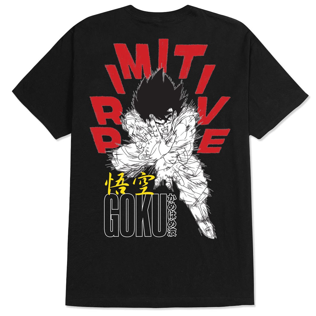 Primitive x Dragon Ball Z Goku Energy T-Shirt - Black image 1