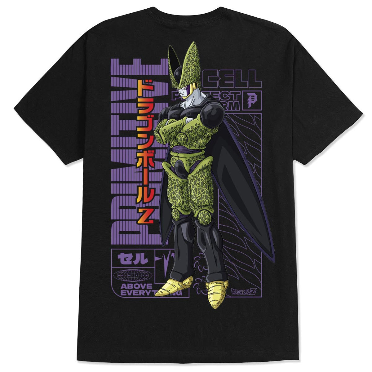 Primitive x Dragon Ball Z Perfect Form T-Shirt - Black image 1