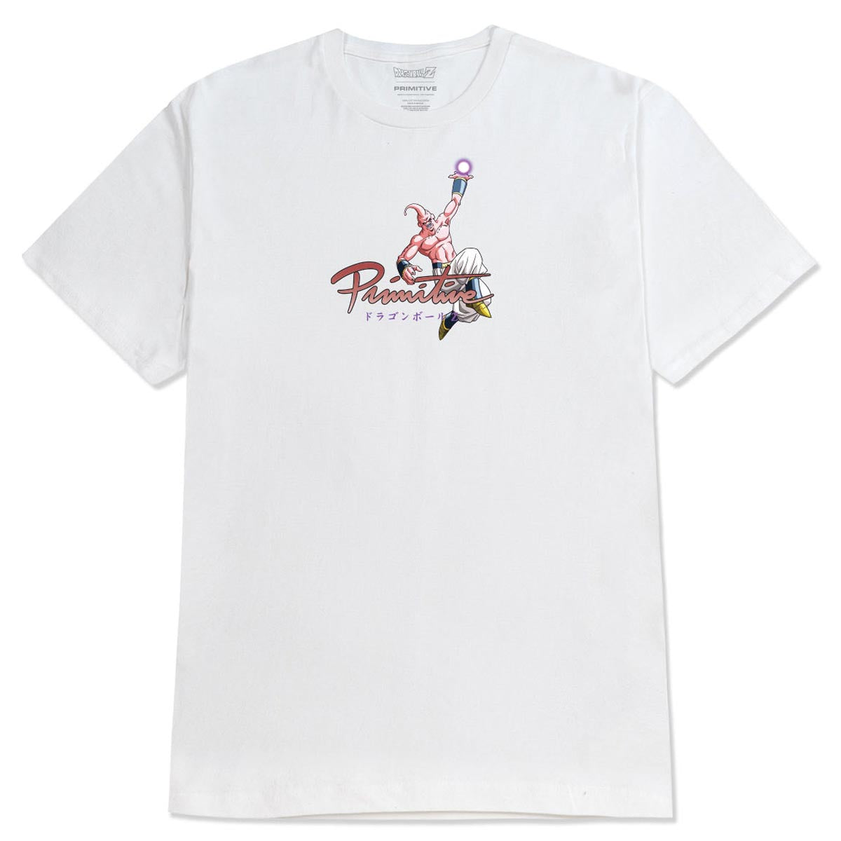 Primitive x Dragon Ball Z Nuevo Buu T-Shirt - White image 1