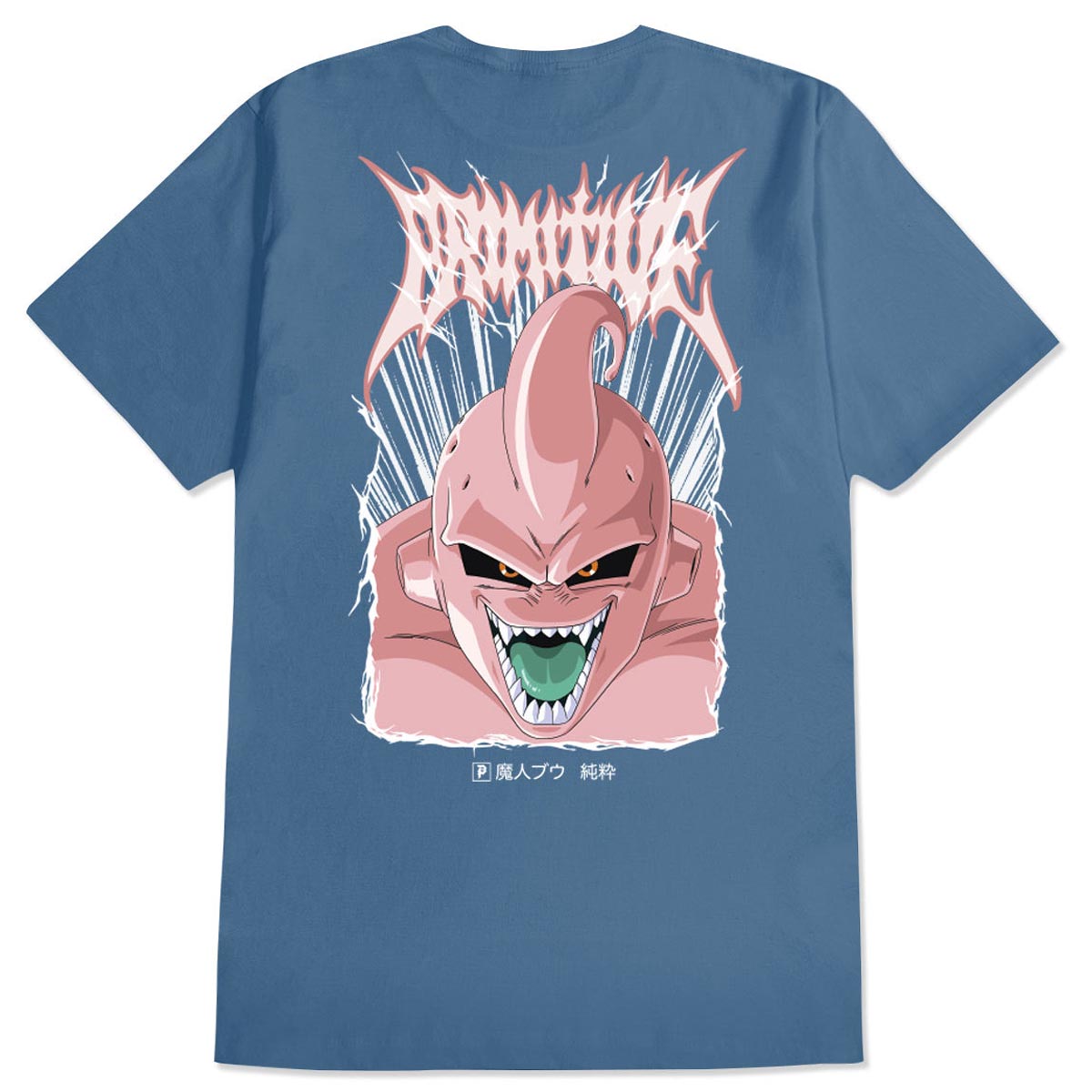 Primitive x Dragon Ball Z Super Buu T-Shirt - Slate image 1