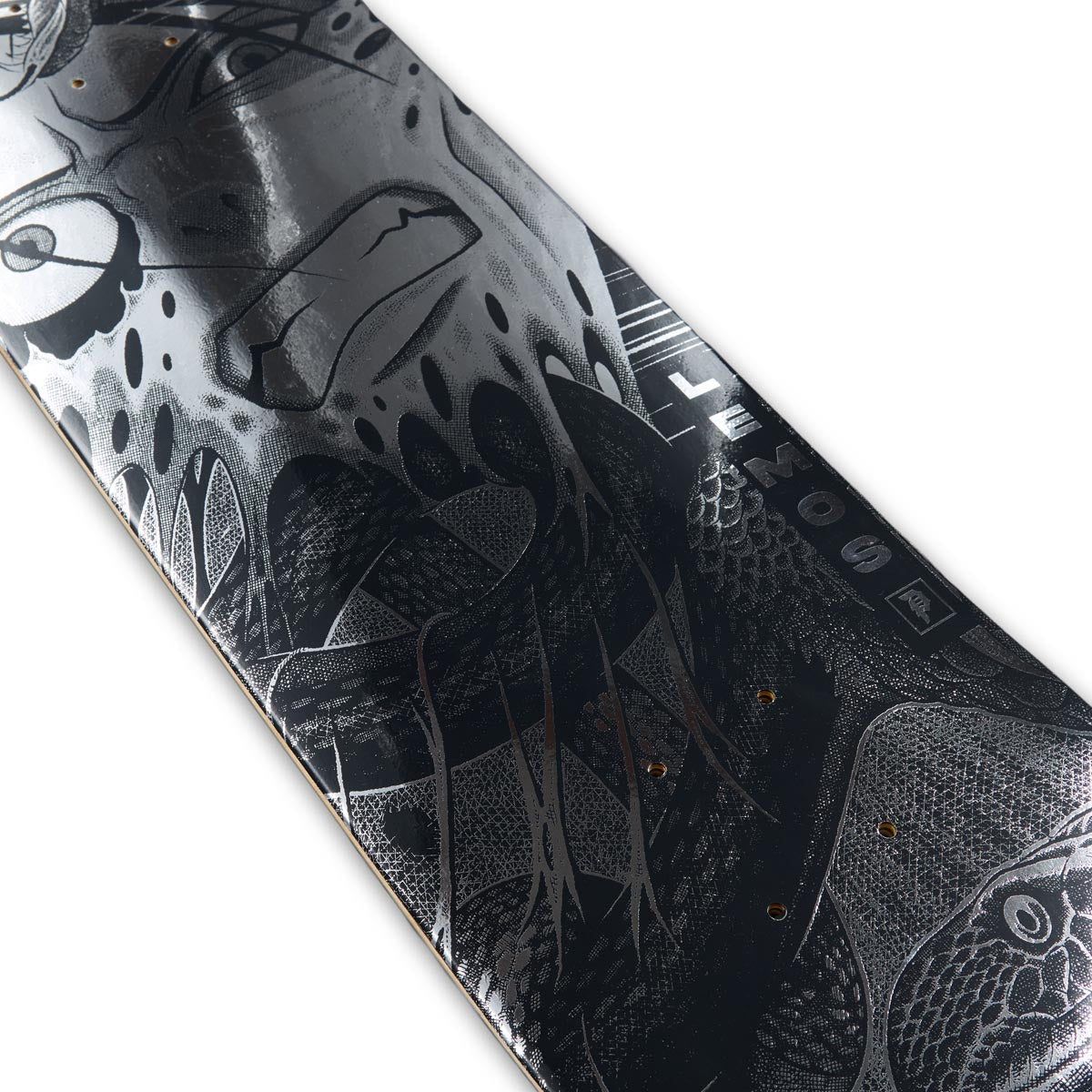 Primitive x Naruto Lemos Snakes Skateboard Complete - Black - 8.00