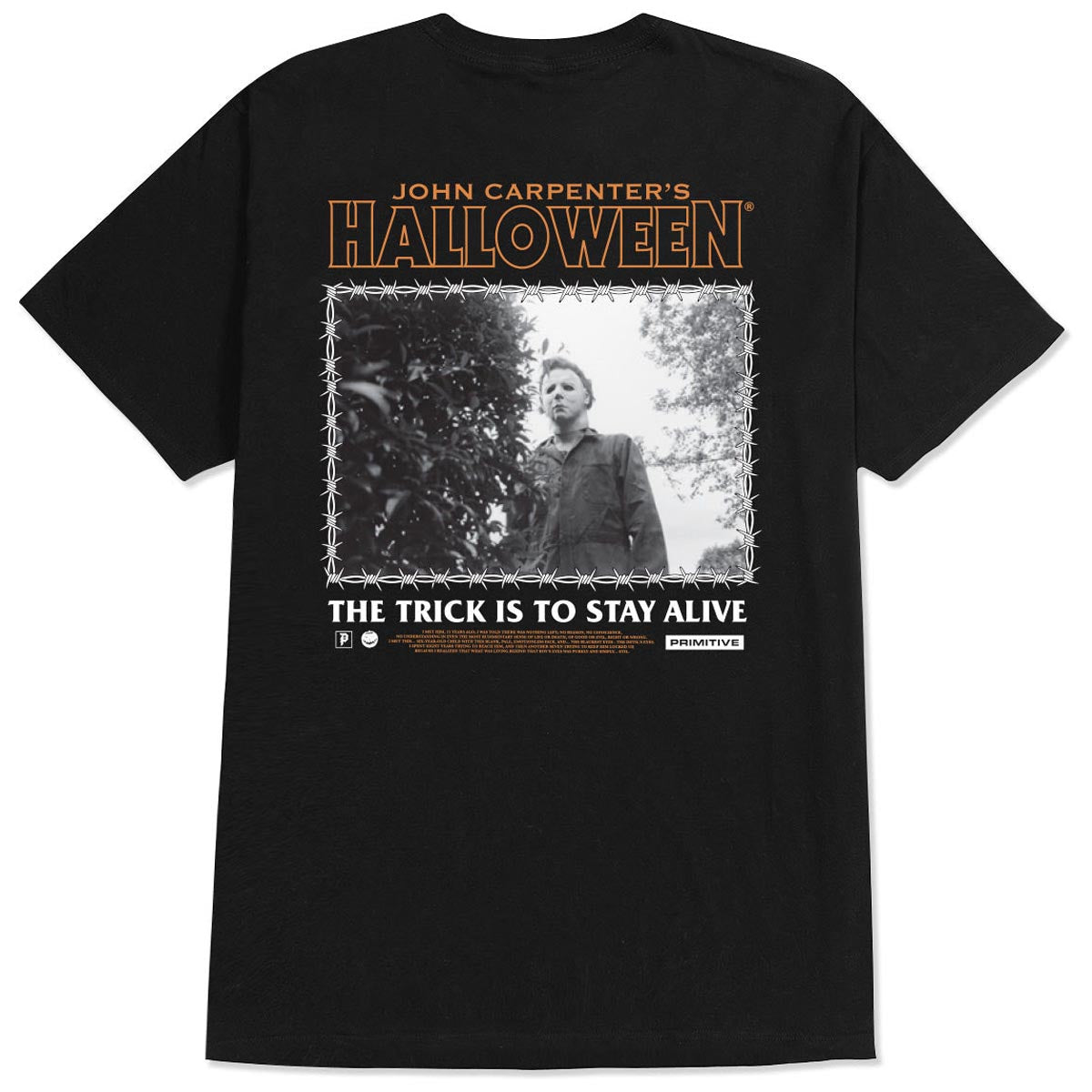 Primitive x Halloween Stay Alive T-Shirt - Black image 1