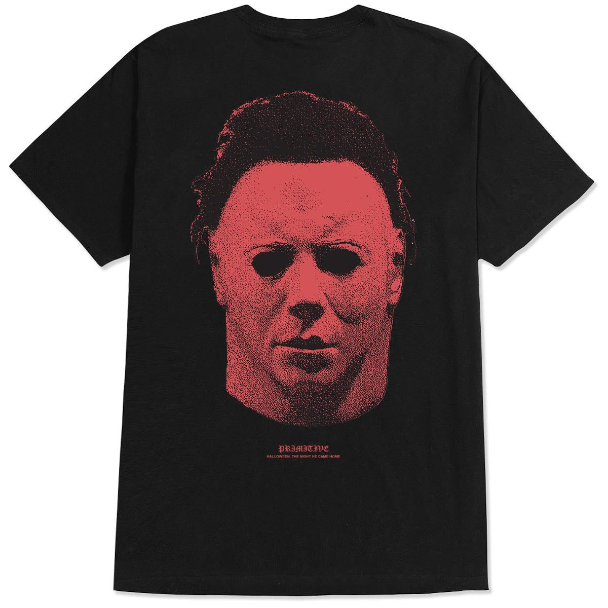 Primitive x Halloween Mask T-Shirt - Black image 1