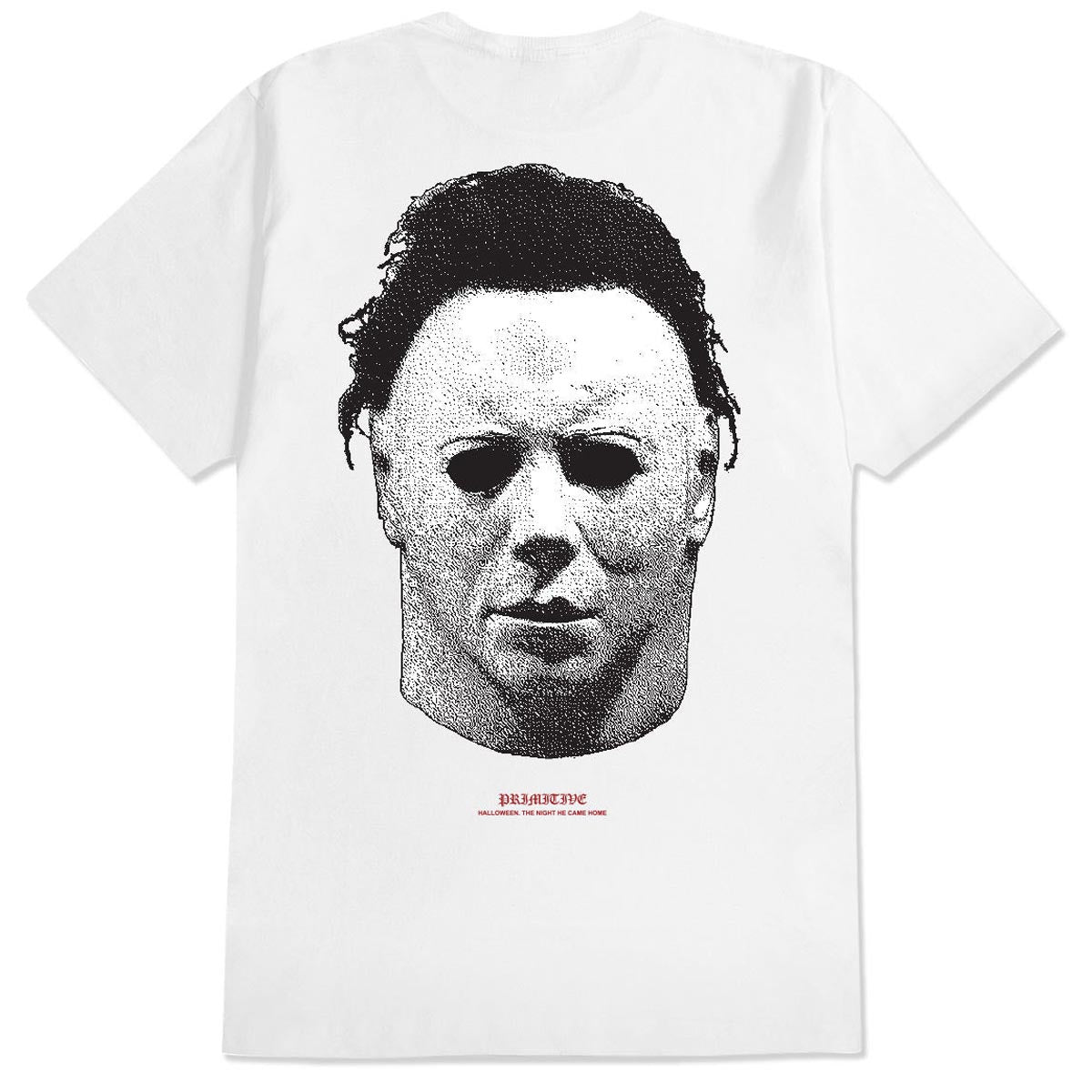 Primitive x Halloween Mask T-Shirt - White image 1