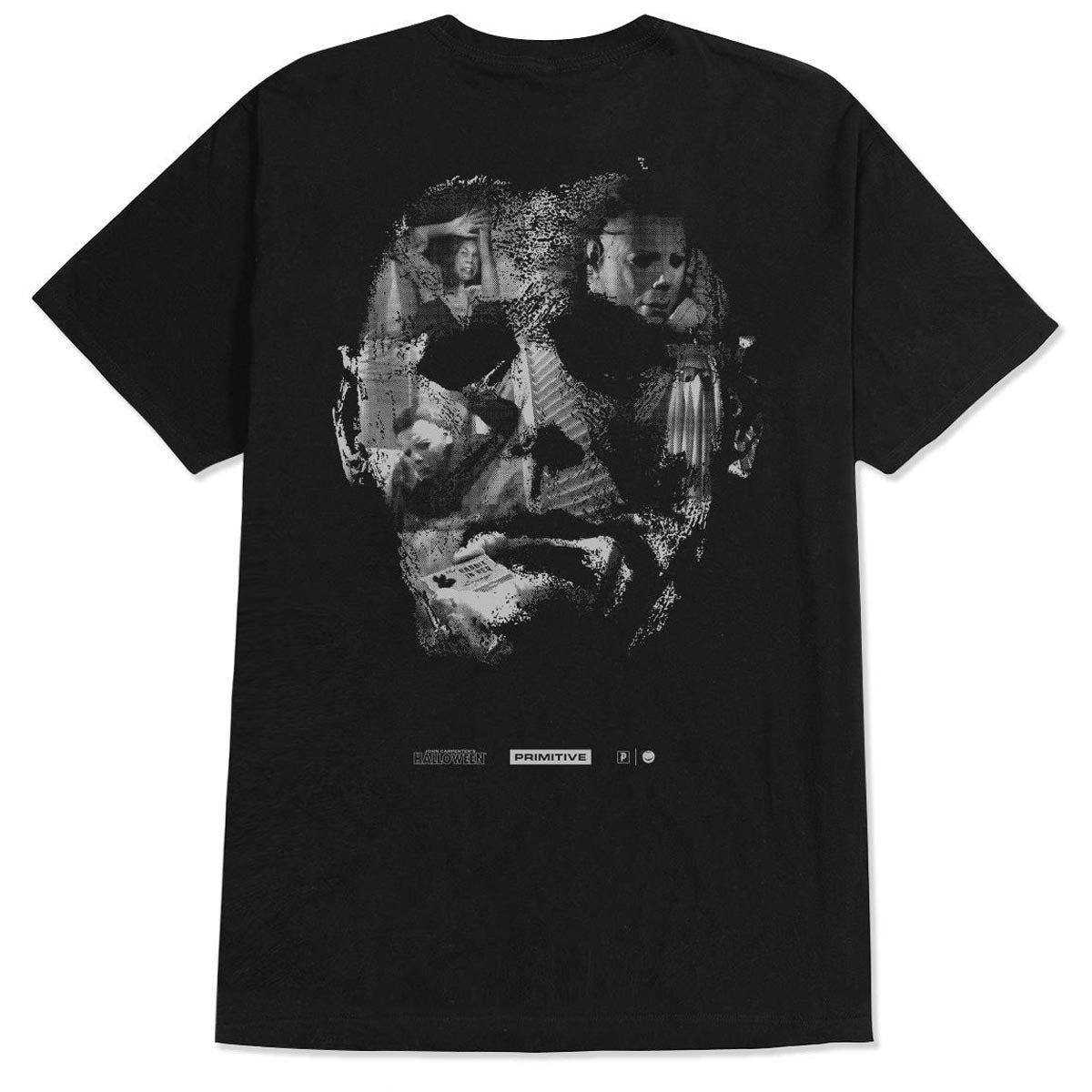 Primitive x Halloween Scenes T-Shirt - Black image 1