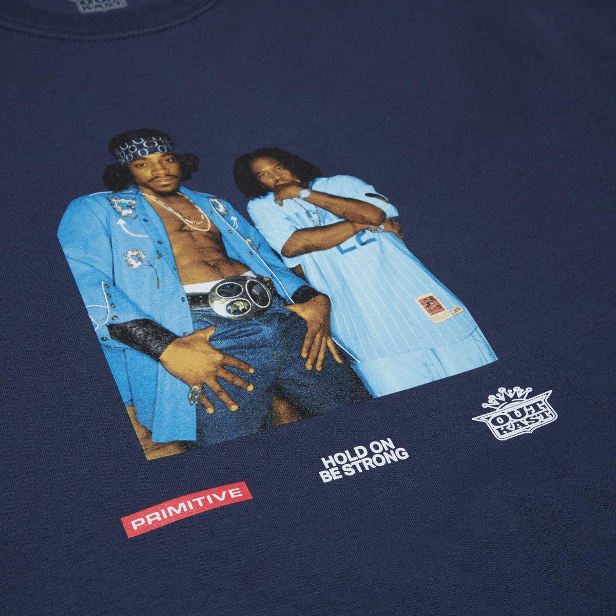 Primitive x Outkast Hold On T-Shirt - Navy image 2