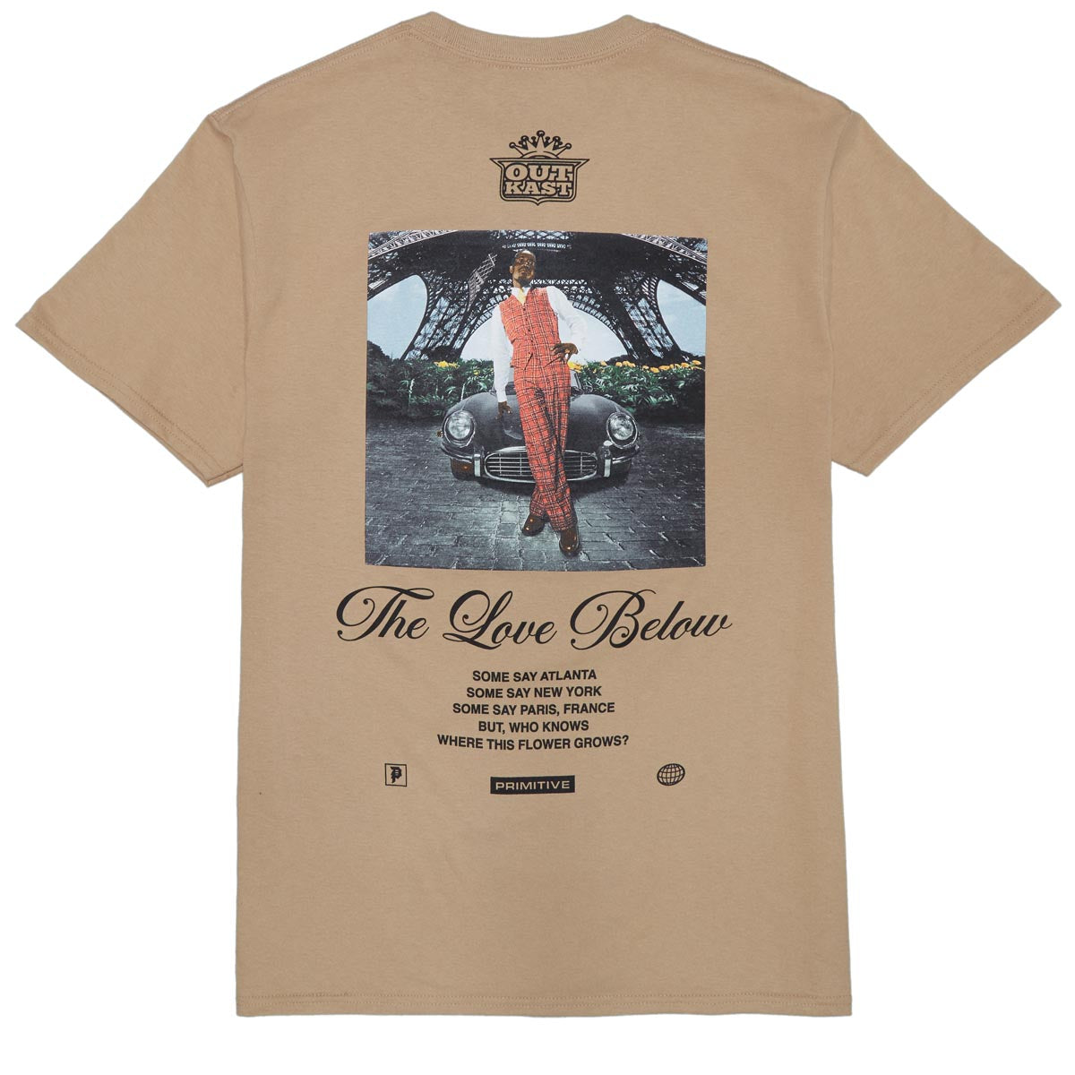 Primitive x Outkast Regal T-Shirt - Sand image 2