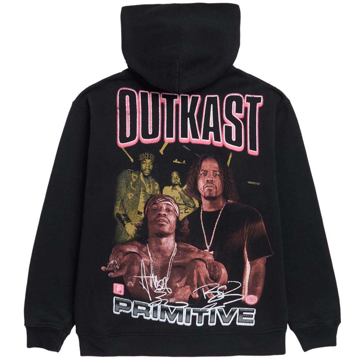 Primitive x Outkast Headline Heavyweight Hoodie - Black image 1