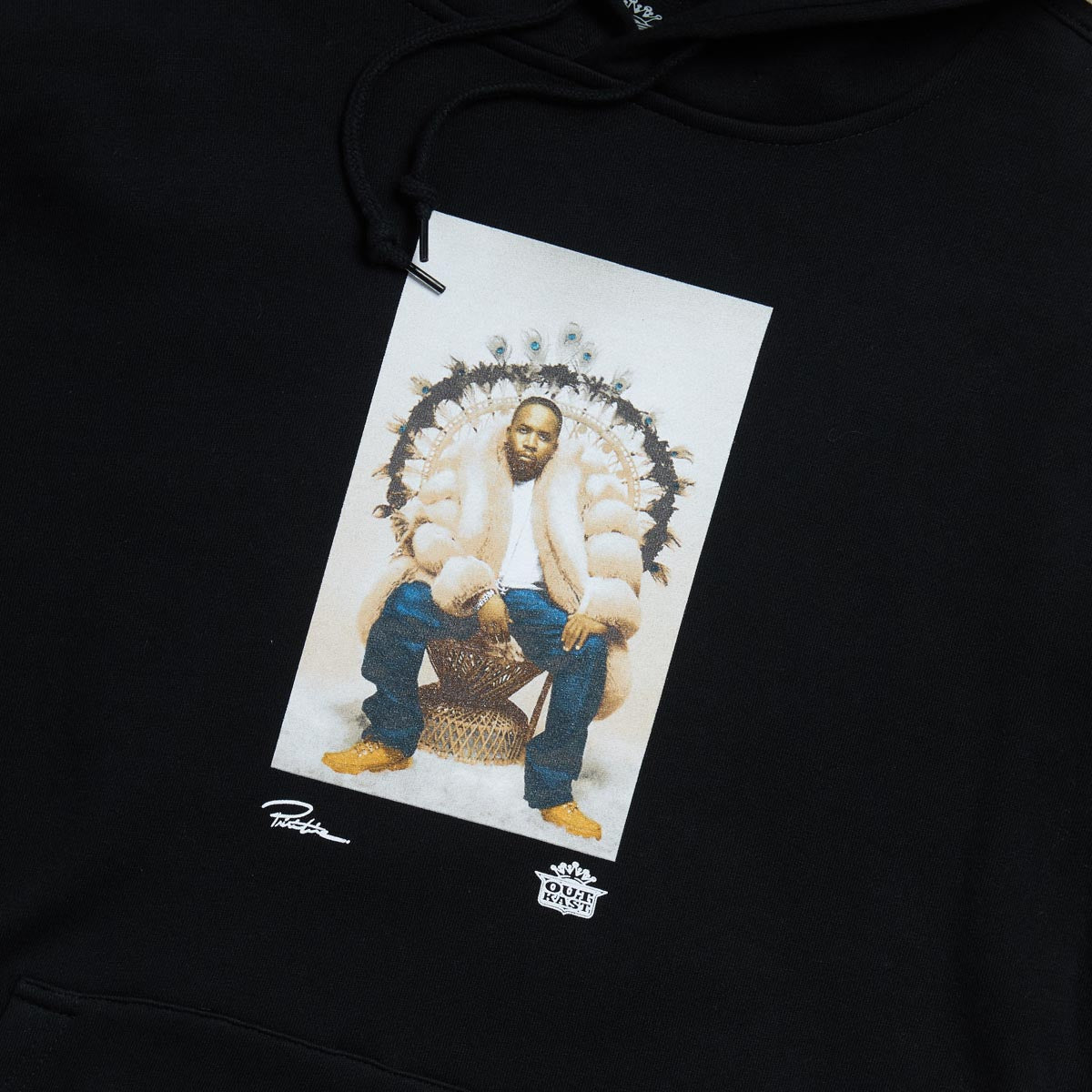 Primitive x Outkast Regal Hoodie - Black image 4