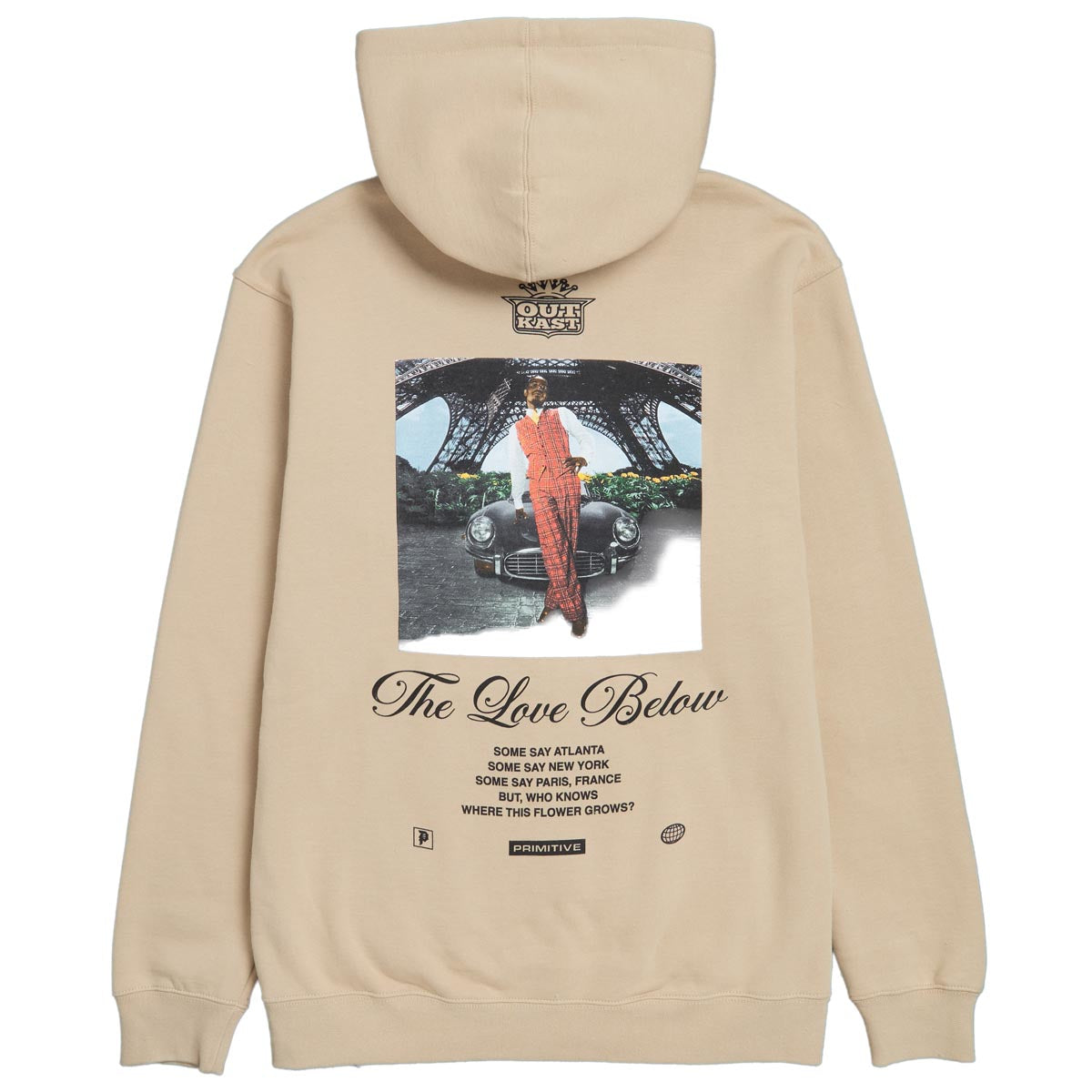 Primitive x Outkast Regal Hoodie - Sand image 2