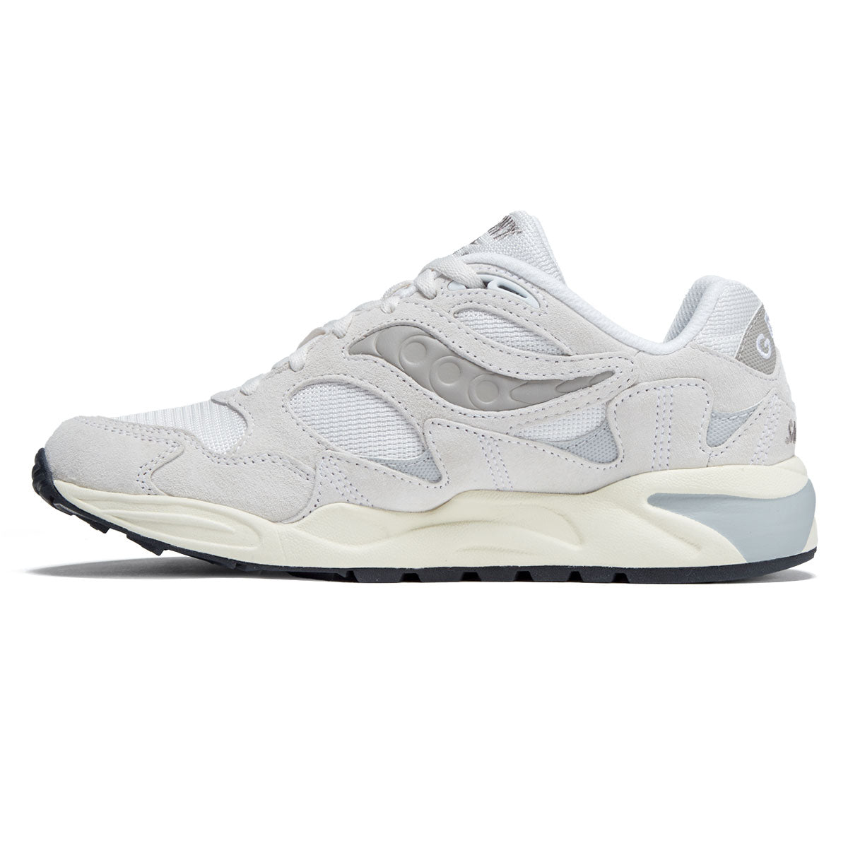 Saucony Grid Shadow 2 Shoes - White/Cream image 2