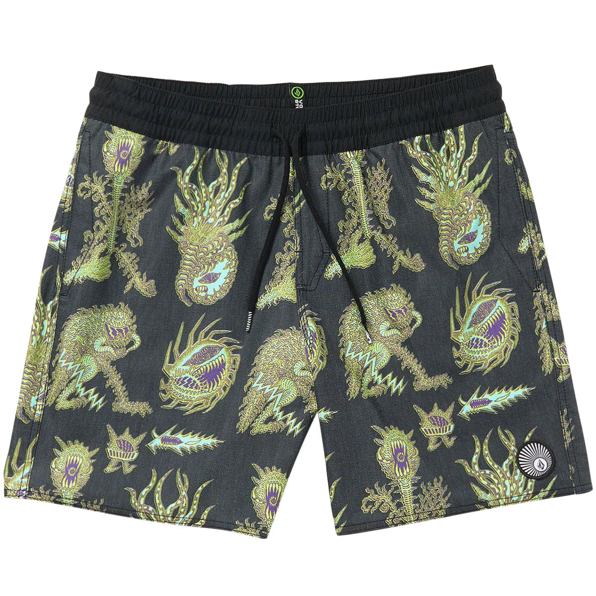 Volcom Fa Tetsunori 17 Shorts - Black image 1