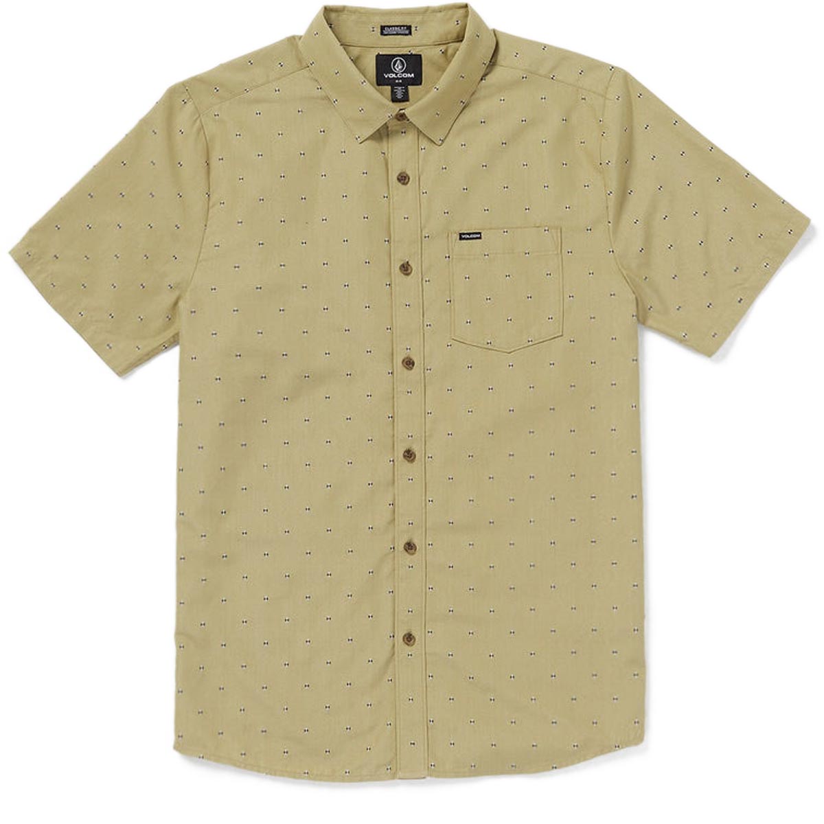 Volcom Stonemarcos Shirt - Vintage Green image 1