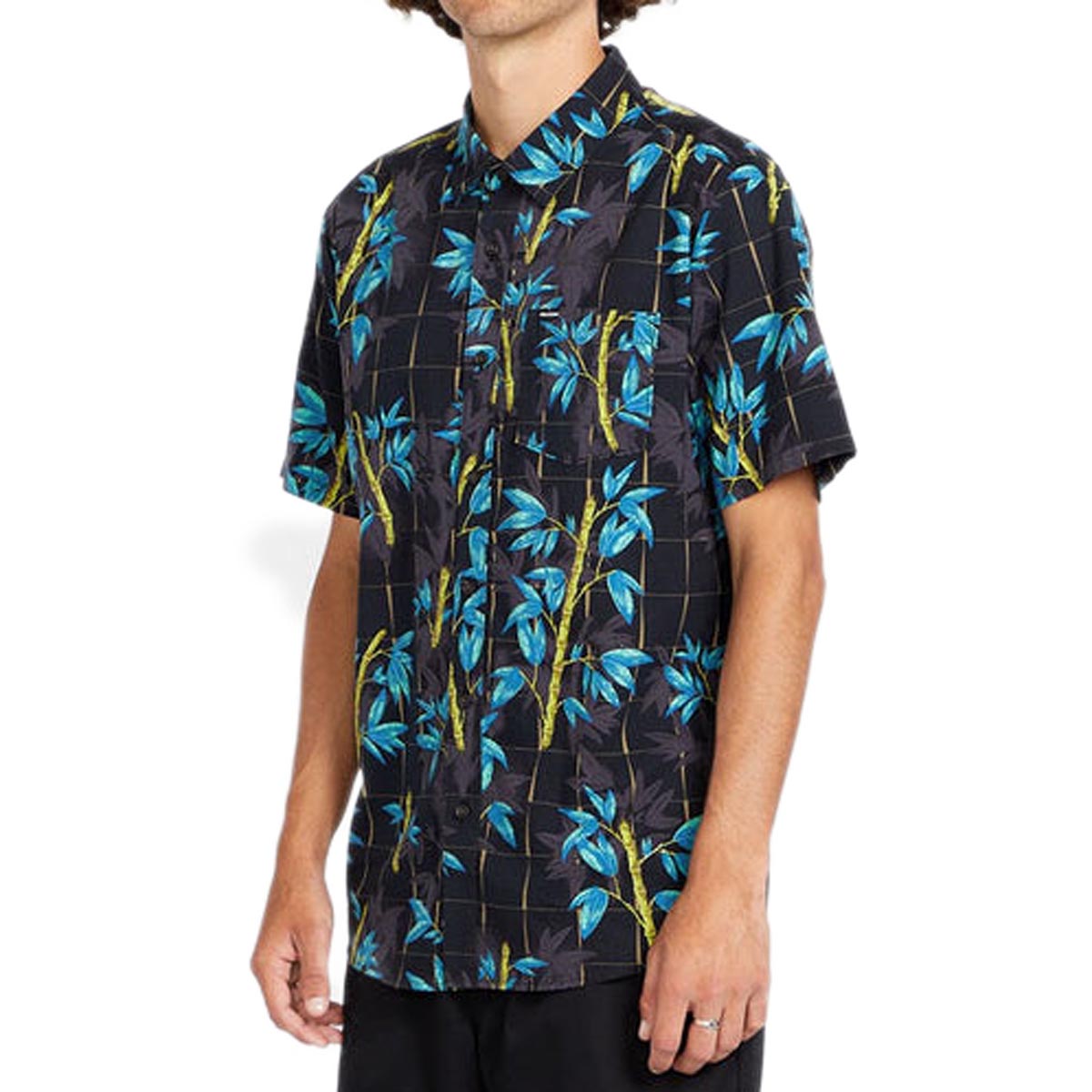 Volcom Bamboozeled Floral Shirt - Black image 1