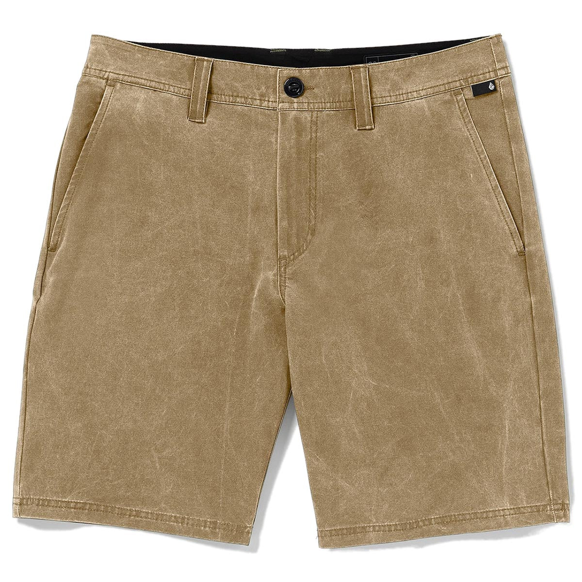 Volcom Stone Faded Hybrid 19 Shorts - Dark Khaki image 1
