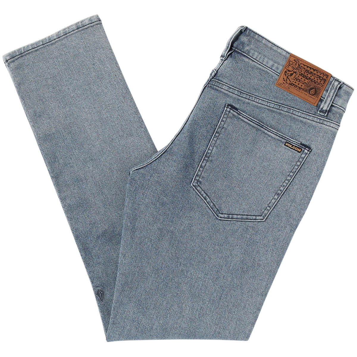 Volcom Vorta Denim Jeans - Ash Blue image 3