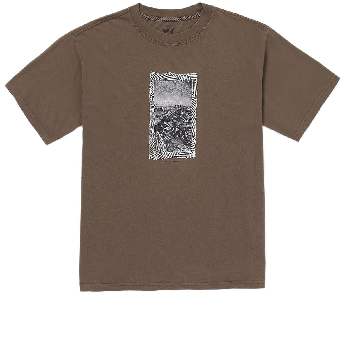 Volcom Tt B Iguchi Valley T-Shirt - Dark Earth image 1