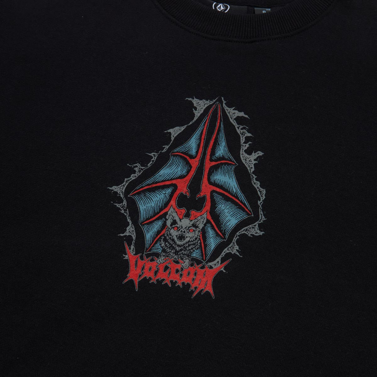 Volcom Watanite Crew Sweatshirt - Black image 2