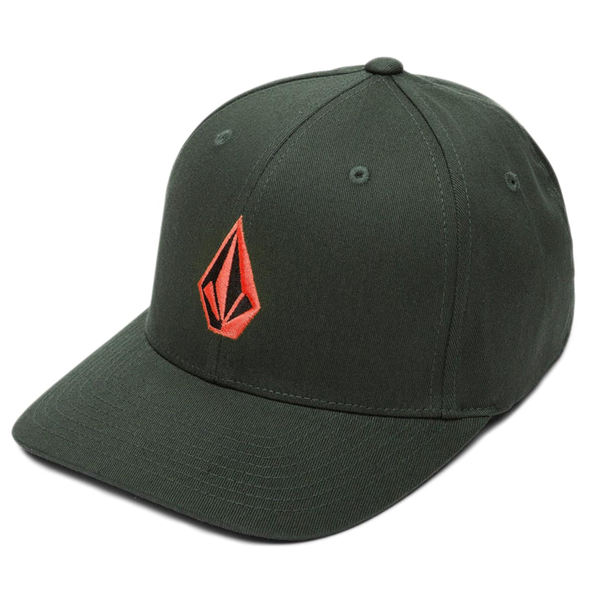 Volcom Full Stone Flexfit Hat - Dark Forest image 1