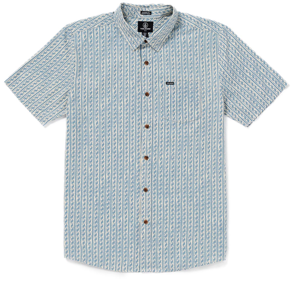 Volcom Scaler Stone Woven Shirt - Dirty White image 1