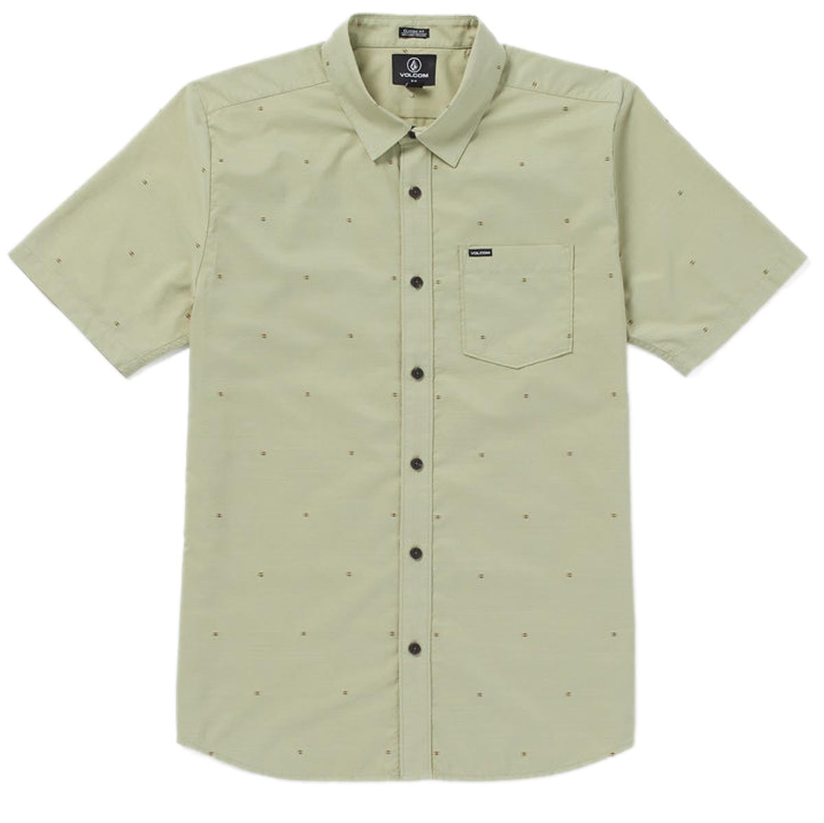 Volcom Bankstone Woven Shirt - Green Tea image 1