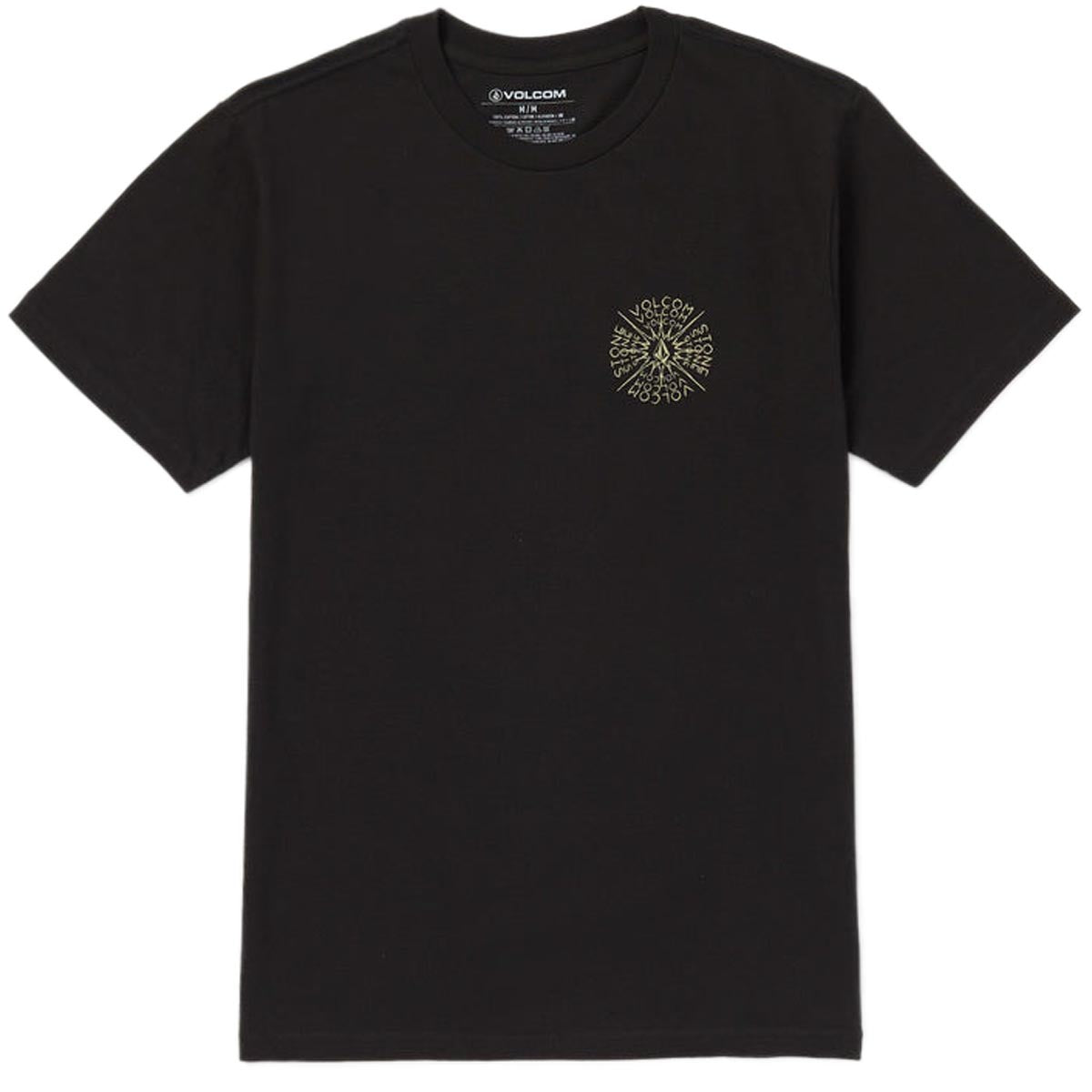 Volcom Spiraling T-Shirt - Black image 1