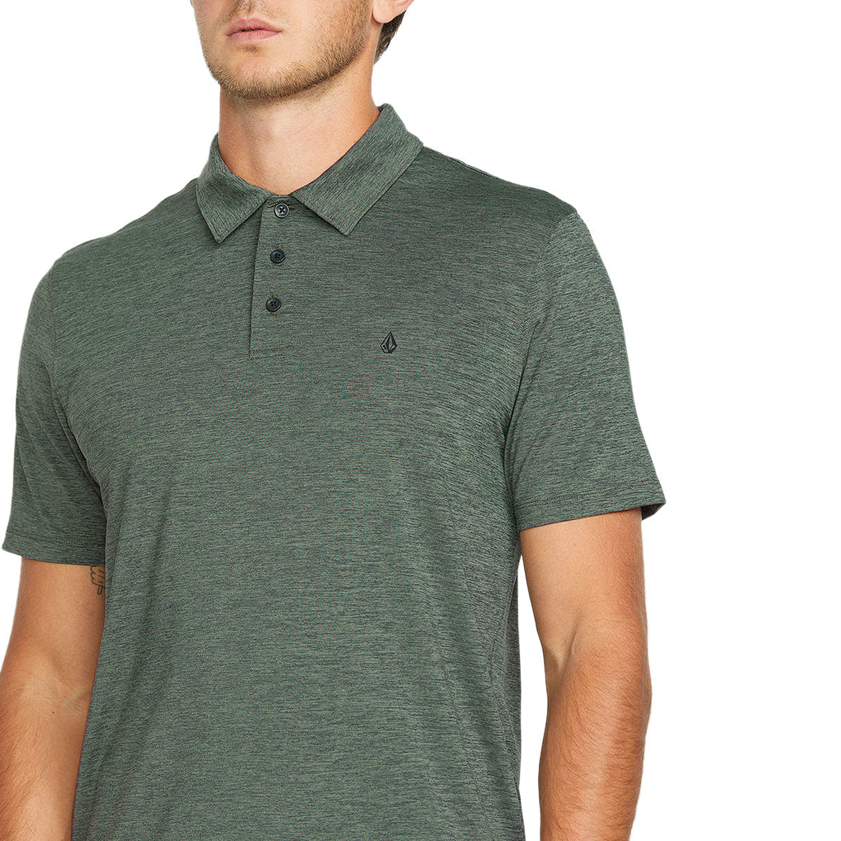 Volcom Hazard Pro Polo Shirt - Light Olive image 2