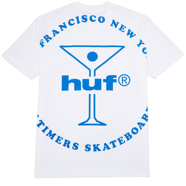 Huf white hot sale t shirt