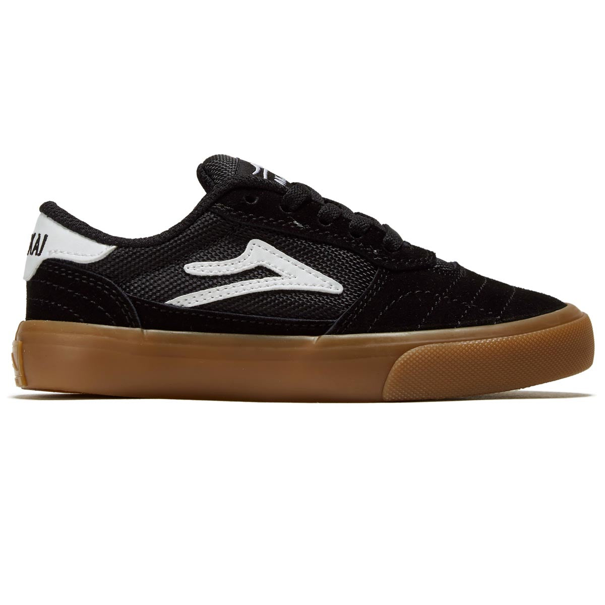 Lakai Youth Cambridge Shoes - Black/Gum Suede image 1