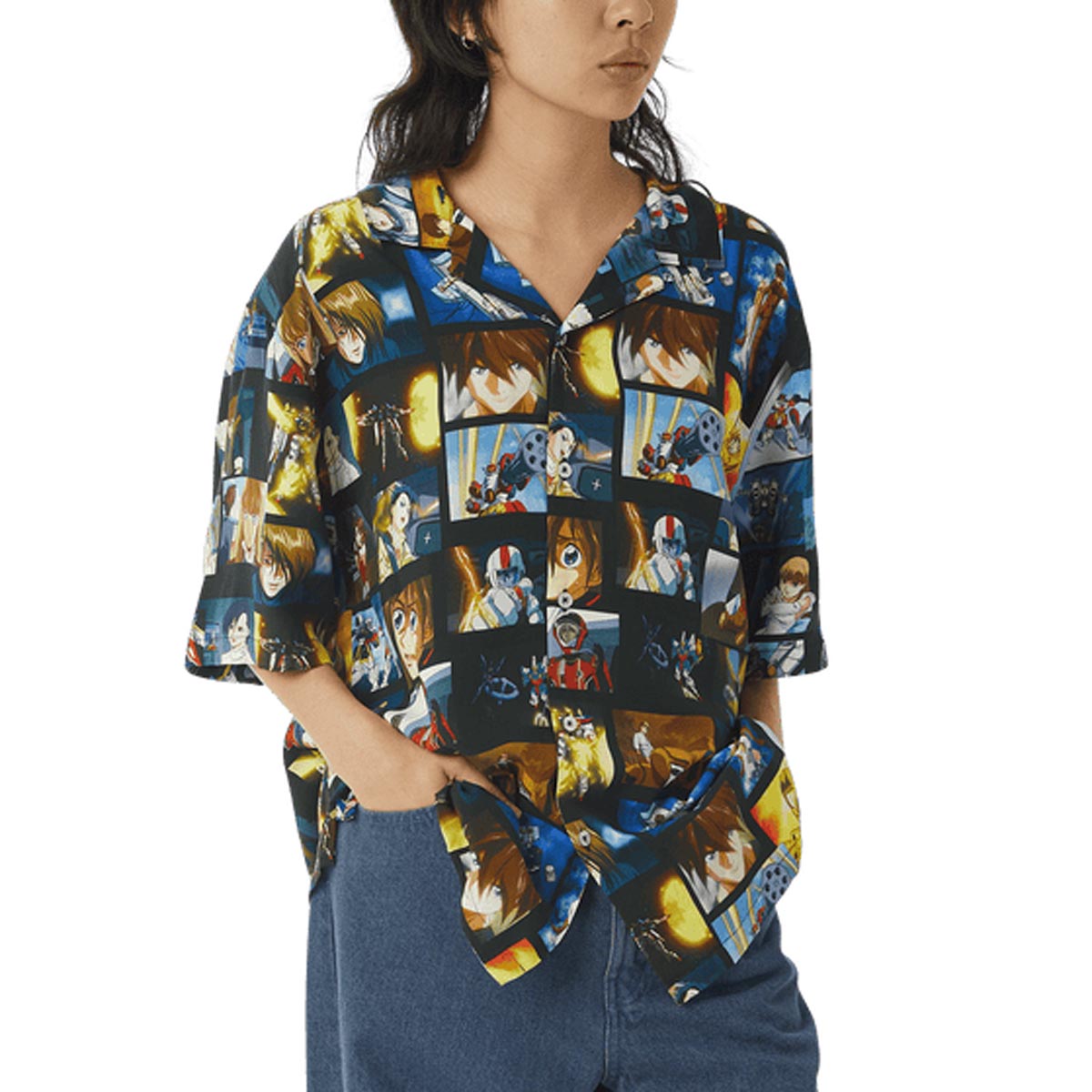 HUF Screenshots Resort Shirt - Multi image 5