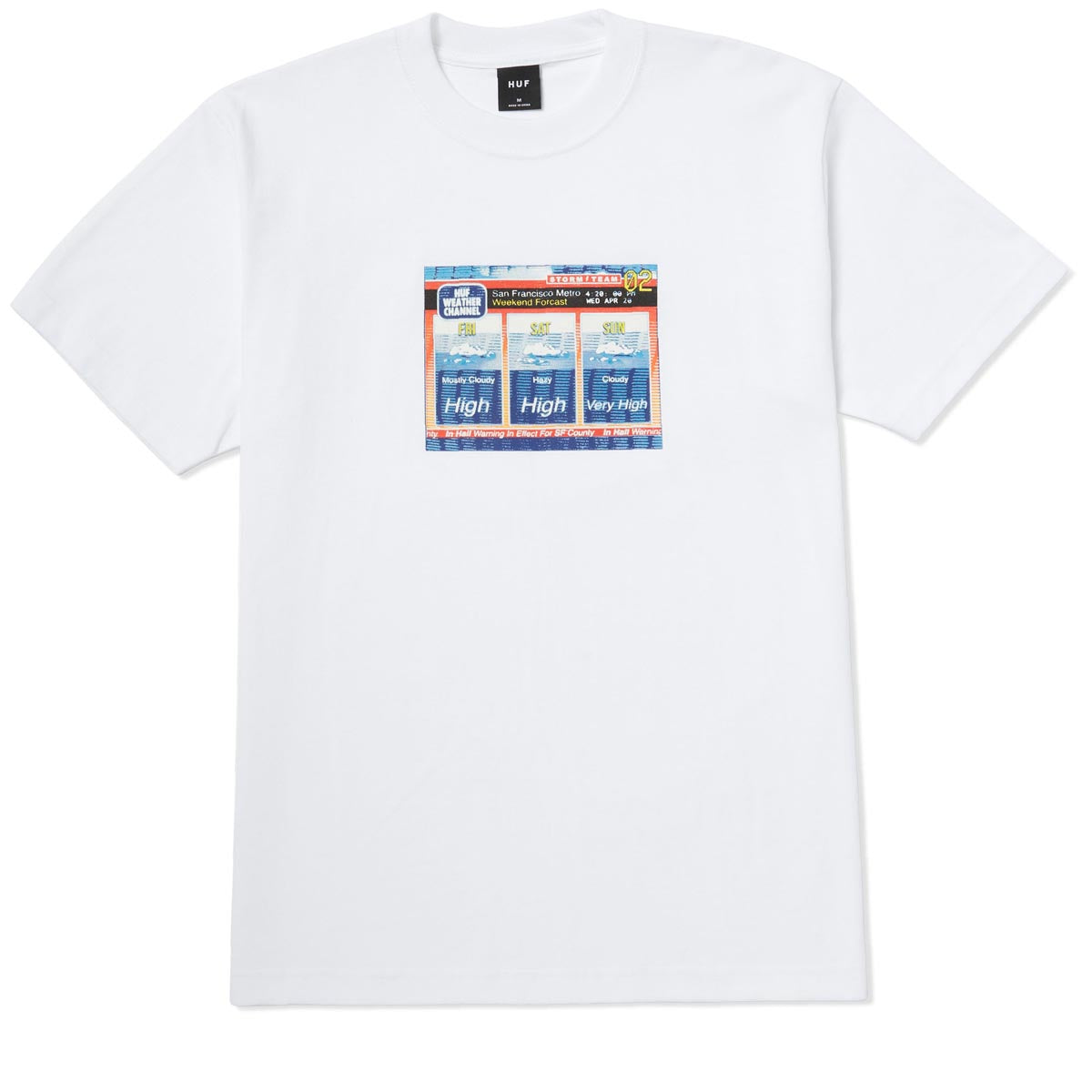 HUF Forecast T-Shirt - White image 1