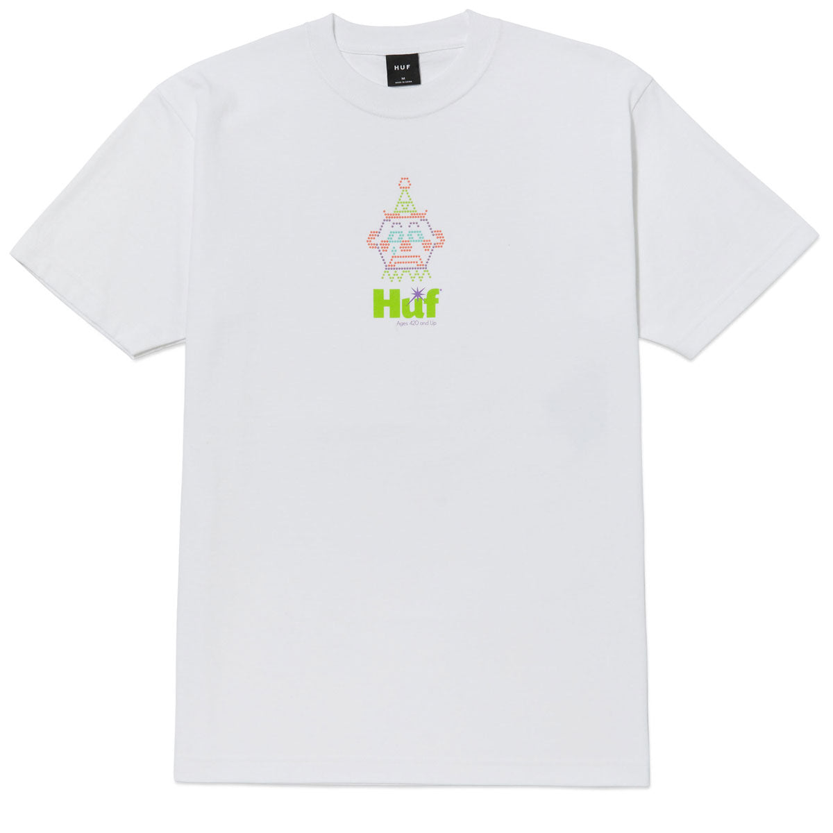 HUF Clownin Around T-Shirt - White image 1