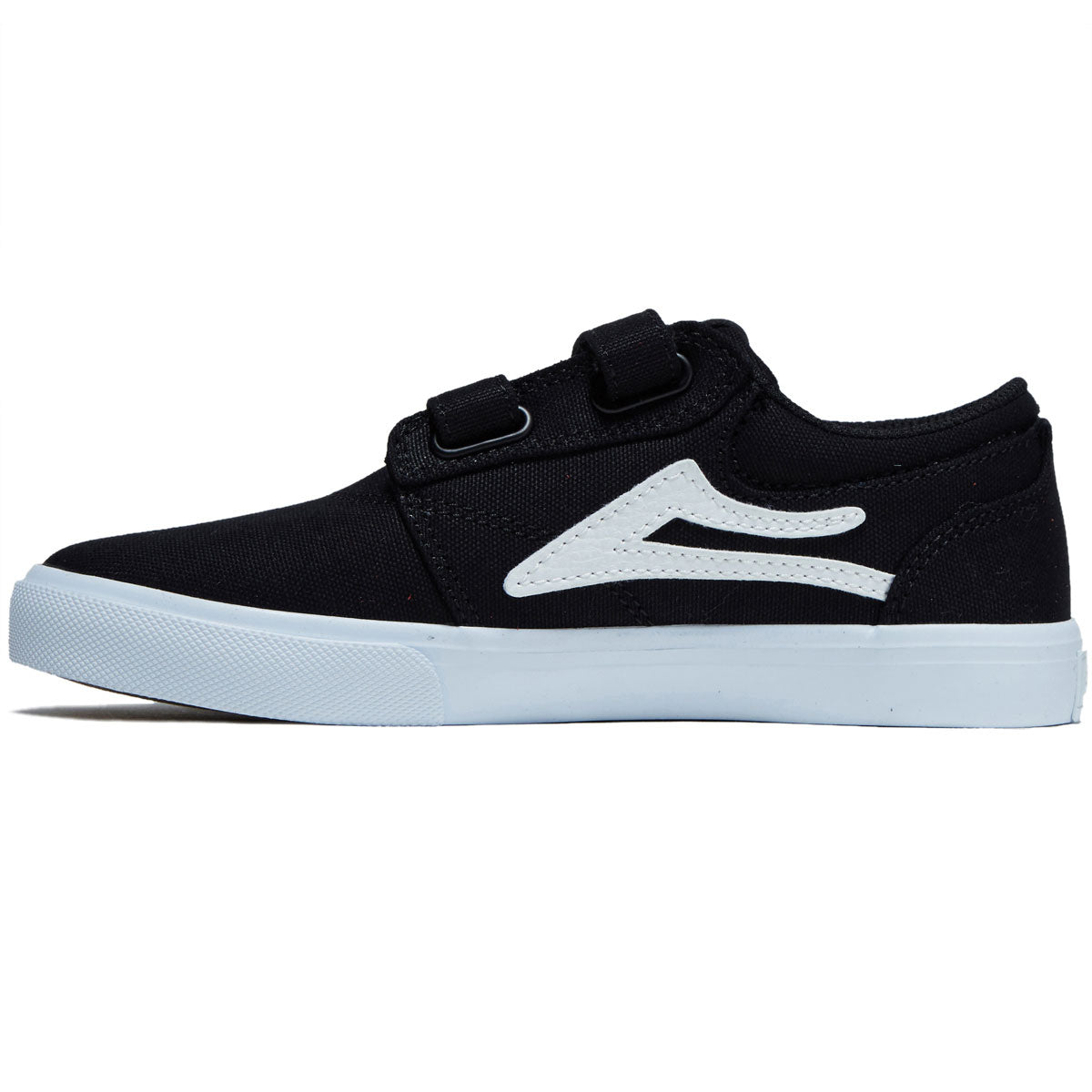 Lakai Youth Griffin Shoes - Black Canvas image 2