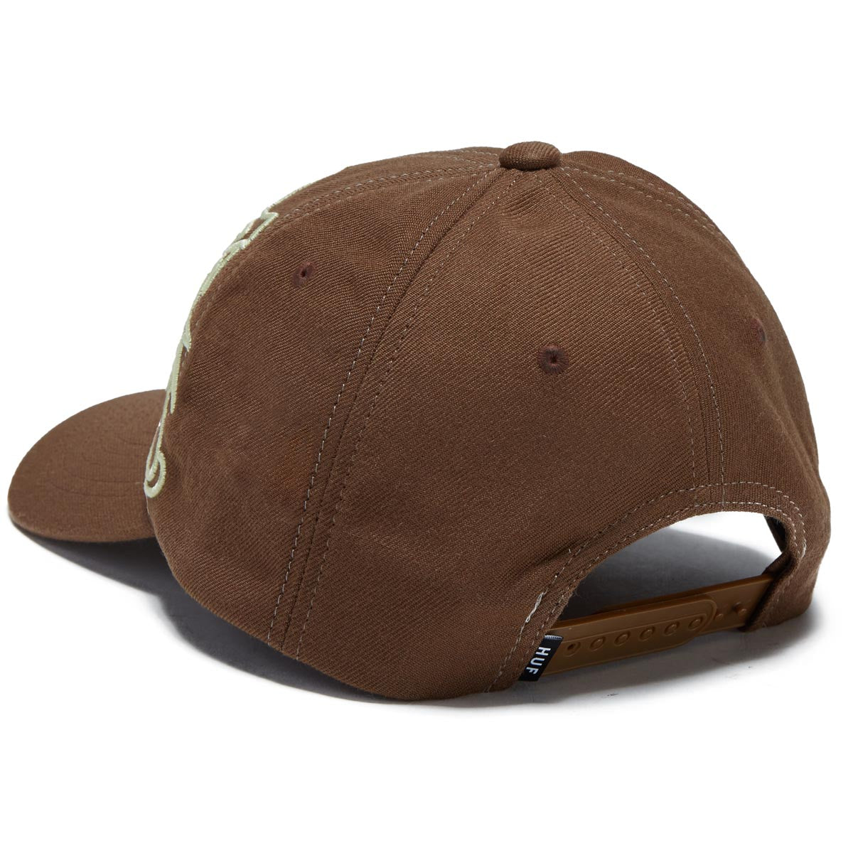 Huf Outlines Snapback Hat - Brown image 2