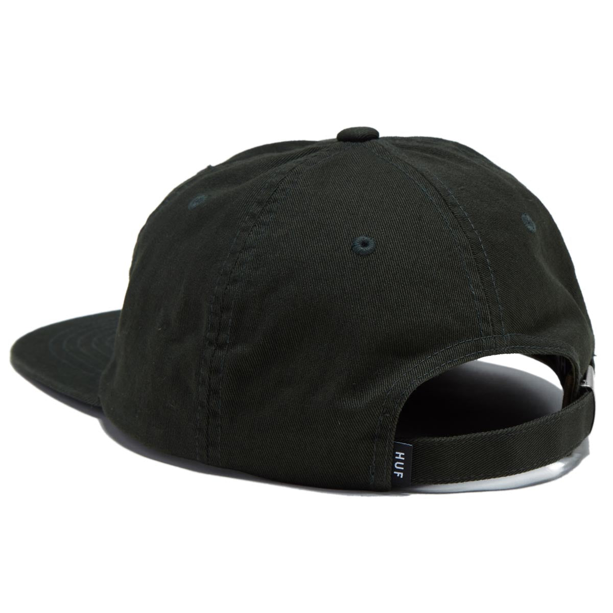 Huf Distressed Logo 5 Panel Hat - Hunter Green image 2