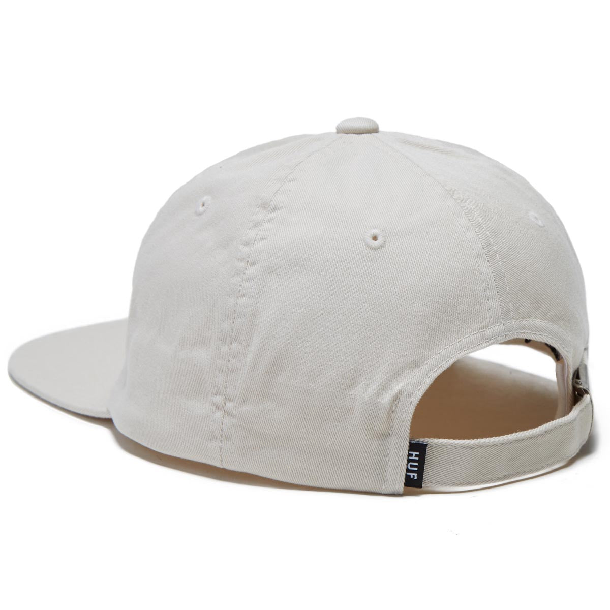 Huf Distressed Logo 5 Panel Hat - Linen image 2