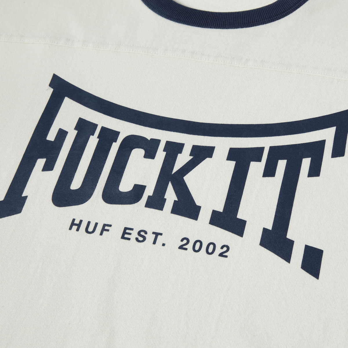 Huf Exeter Long Sleeve Football Shirt - Linen image 4