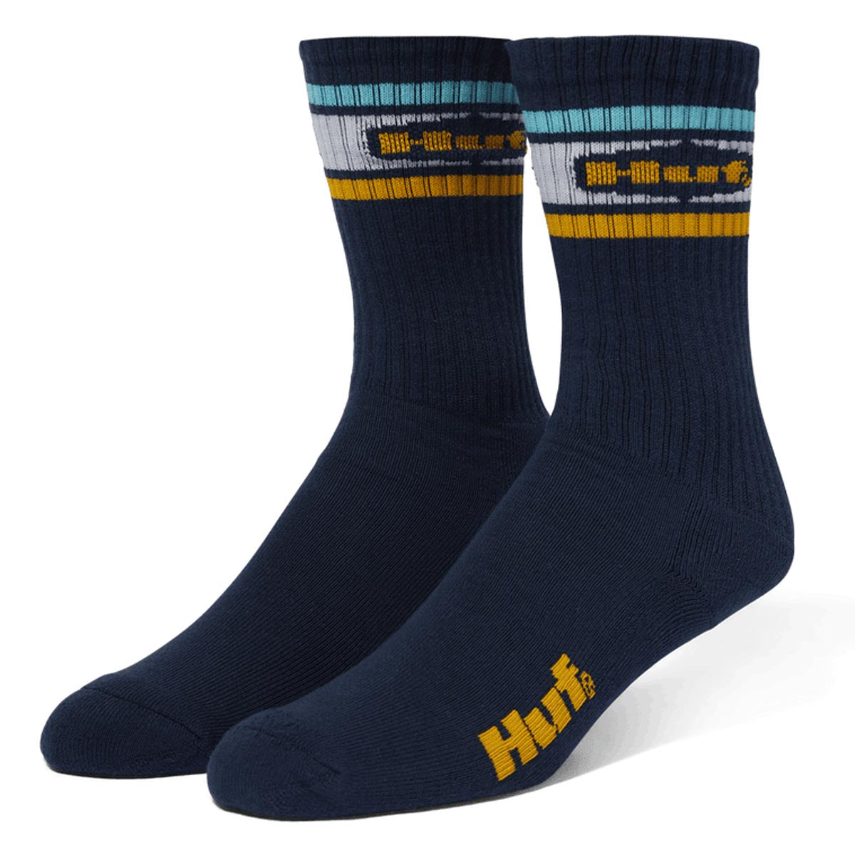 Huf Slate Crew Socks - Navy image 1