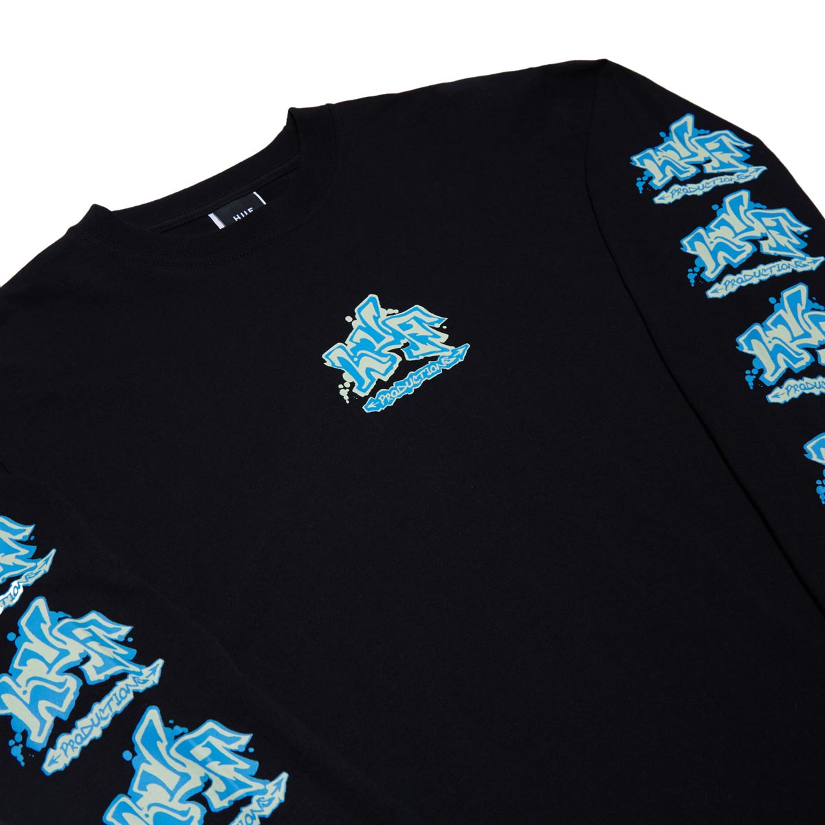 Huf Productions Long Sleeve T-Shirt - Black image 3