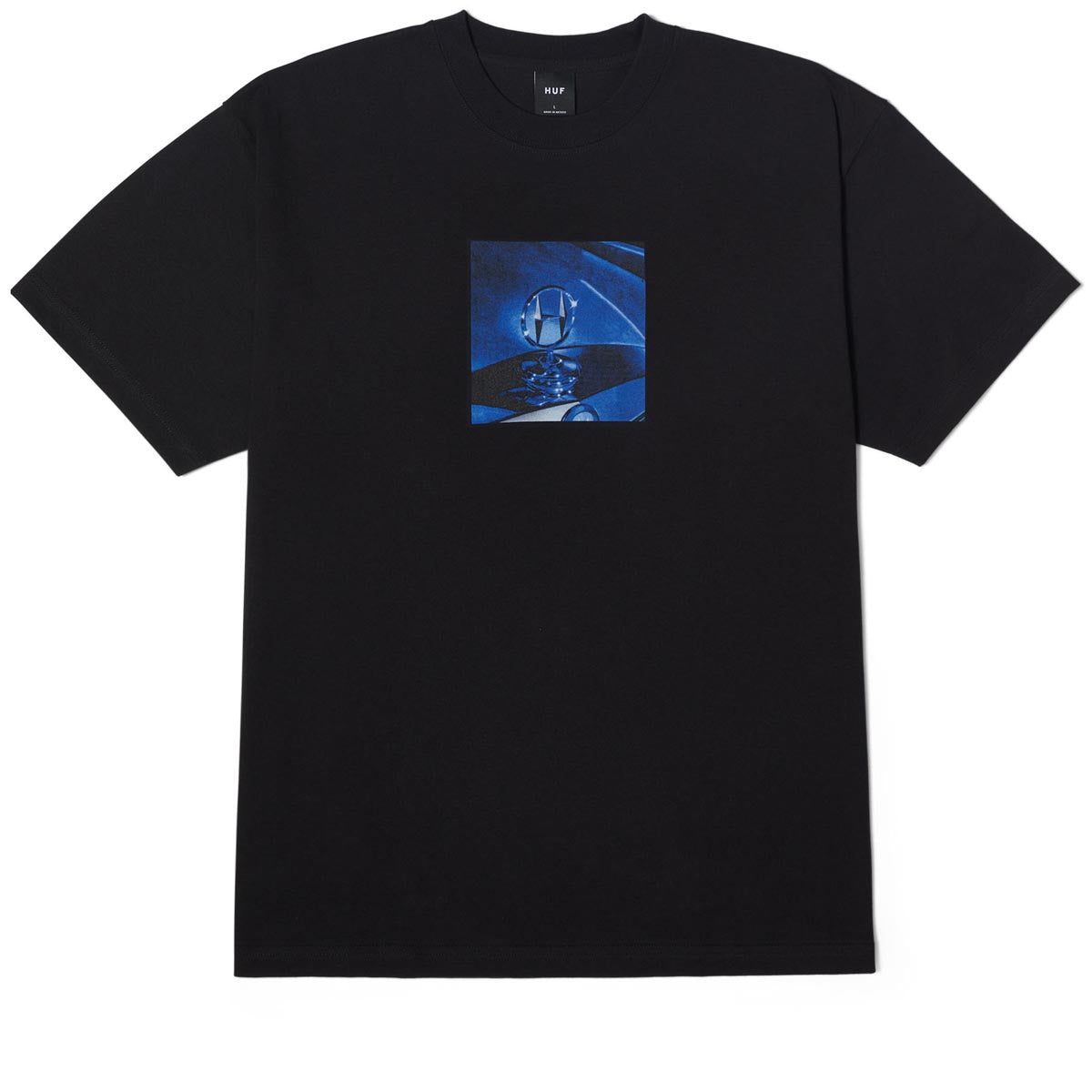 Huf H Class Emblem T-Shirt - Black image 1