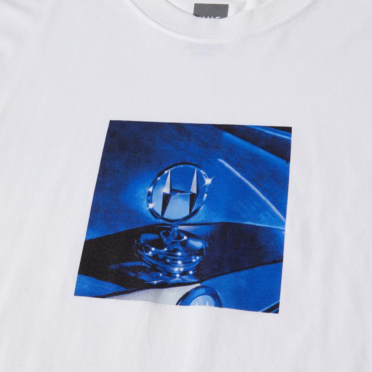 Huf H Class Emblem T-Shirt - White image 2