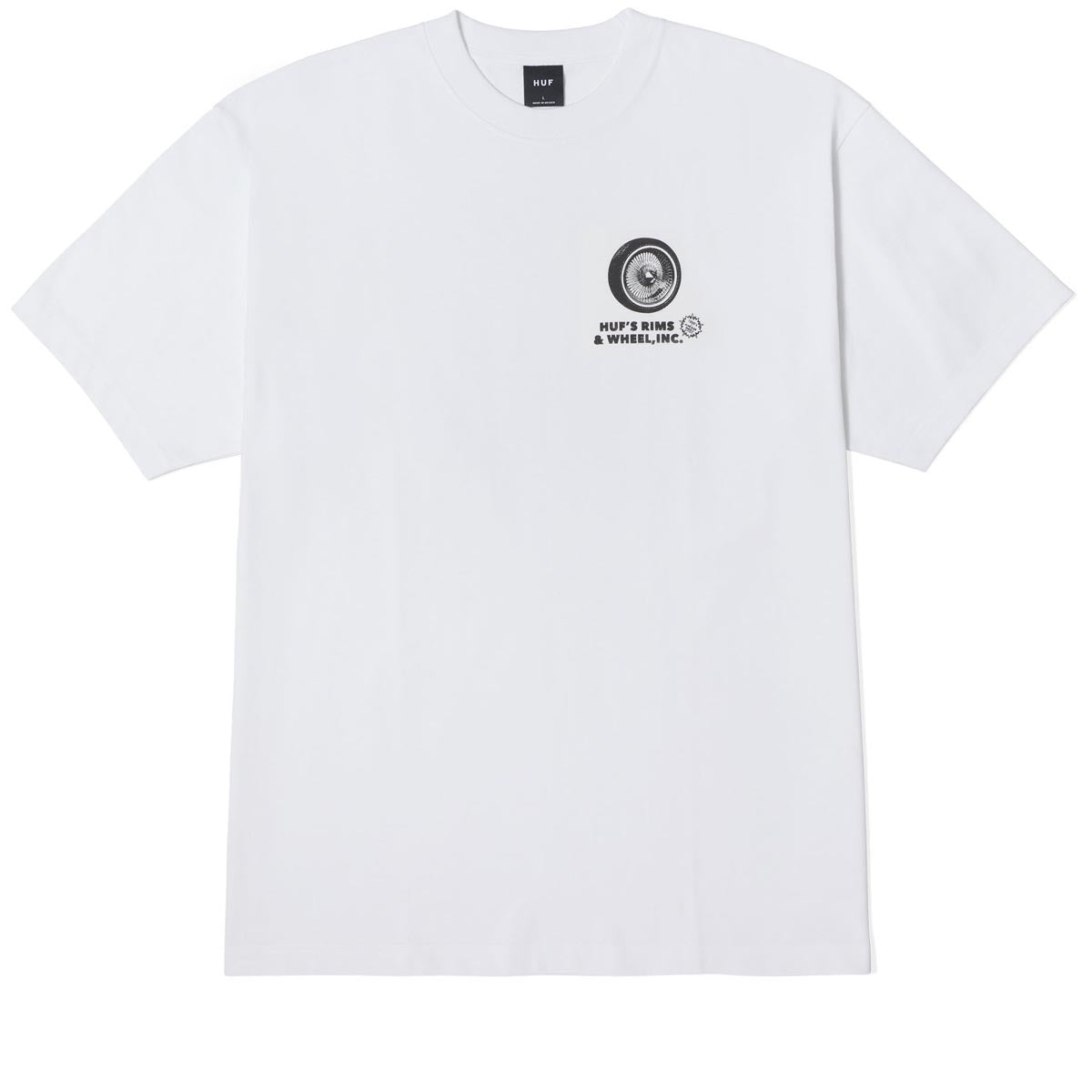 Huf Rim & Wheel Inc T-Shirt - White image 1