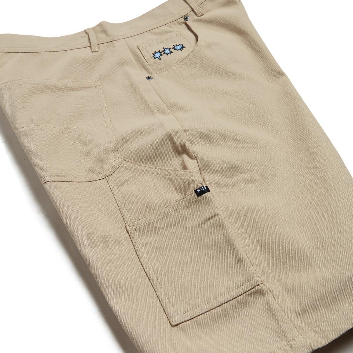 HUF Enlightenment Work Shorts - Khaki image 3