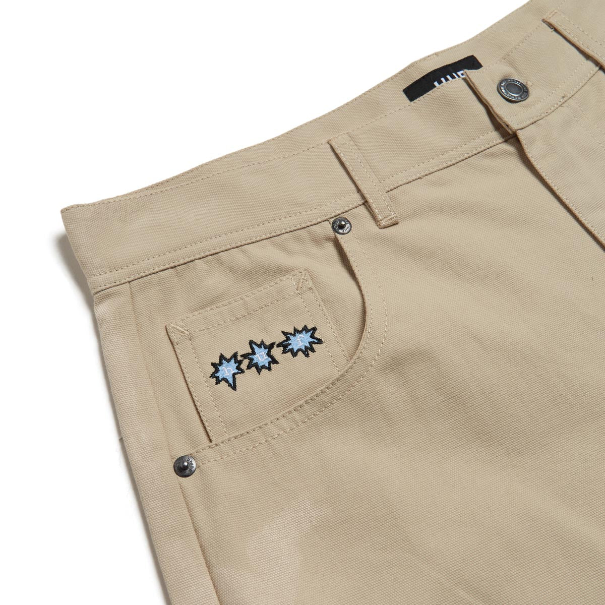 HUF Enlightenment Work Shorts - Khaki image 4